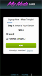 Mobile Screenshot of mynudecams.com